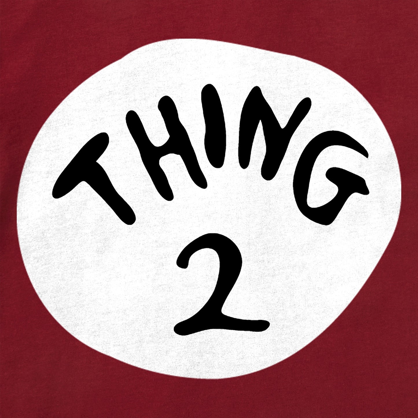 Toddler Thing 2 Icon Short Sleeve Crusher Tee