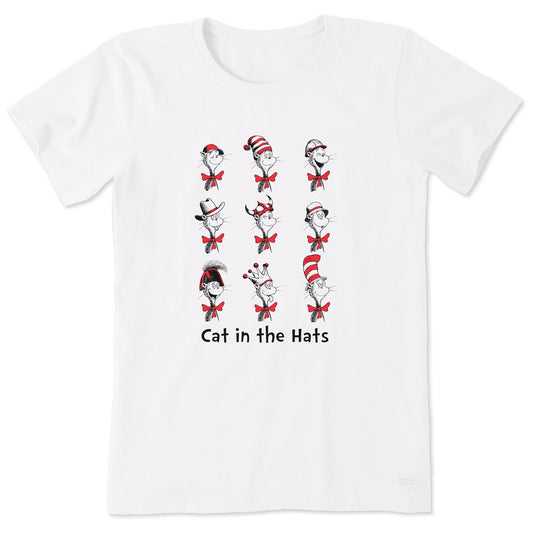 Women's Cat in the Hats Short Sleeve Tee