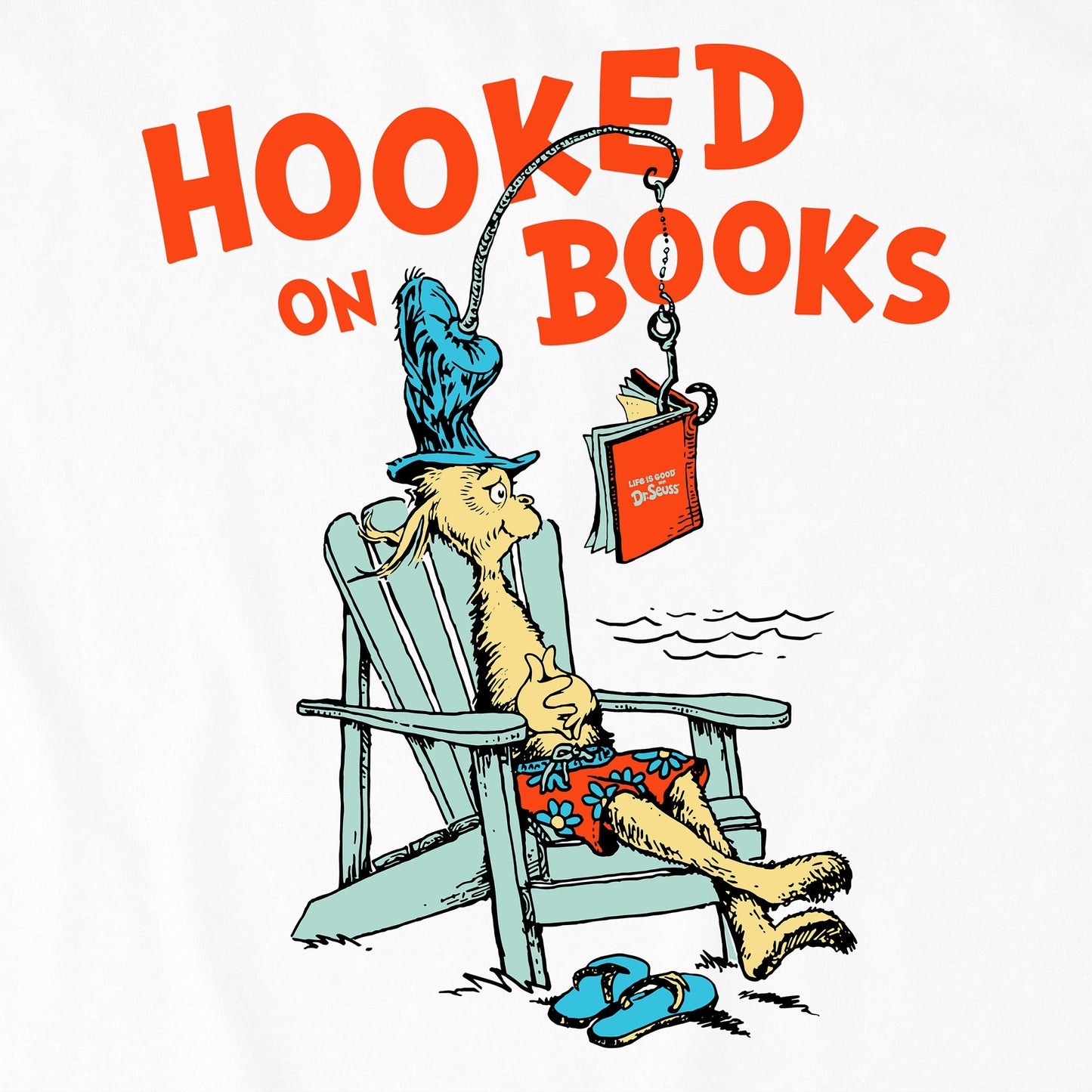 Women's Dr. Seuss Hooked On Books Short Sleeve Tee