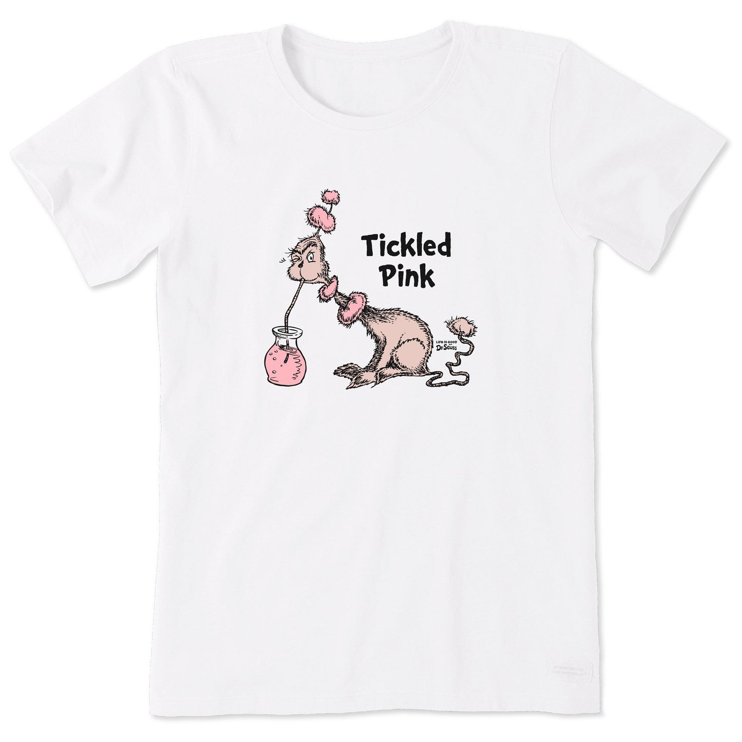 Women's Dr. Seuss Tickled Pink Short Sleeve Tee