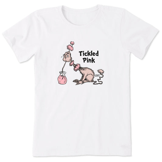 Women's Dr. Seuss Tickled Pink Short Sleeve Tee