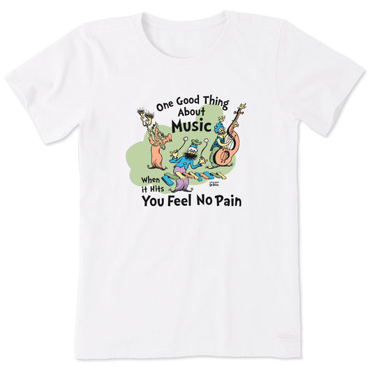 Women's Dr. Seuss Music Short Sleeve Tee