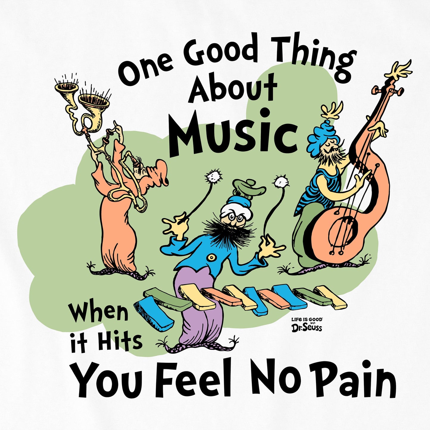 Women's Dr. Seuss Music Short Sleeve Tee