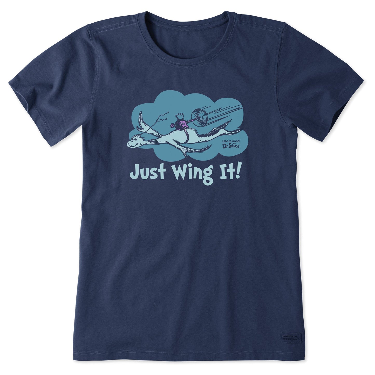 Women's Dr. Seuss Just Wing It Short Sleeve Tee