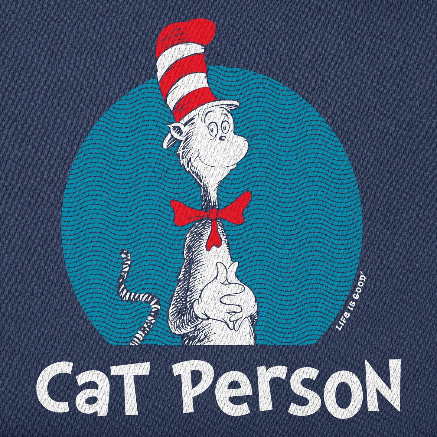 Women's Dr. Seuss Cat Person Short Sleeve Tee