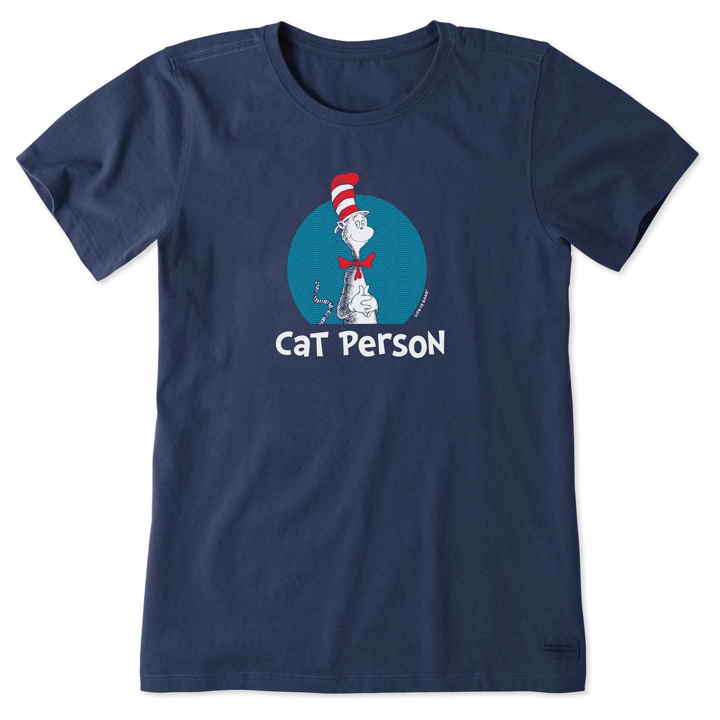 Women's Dr. Seuss Cat Person Short Sleeve Tee