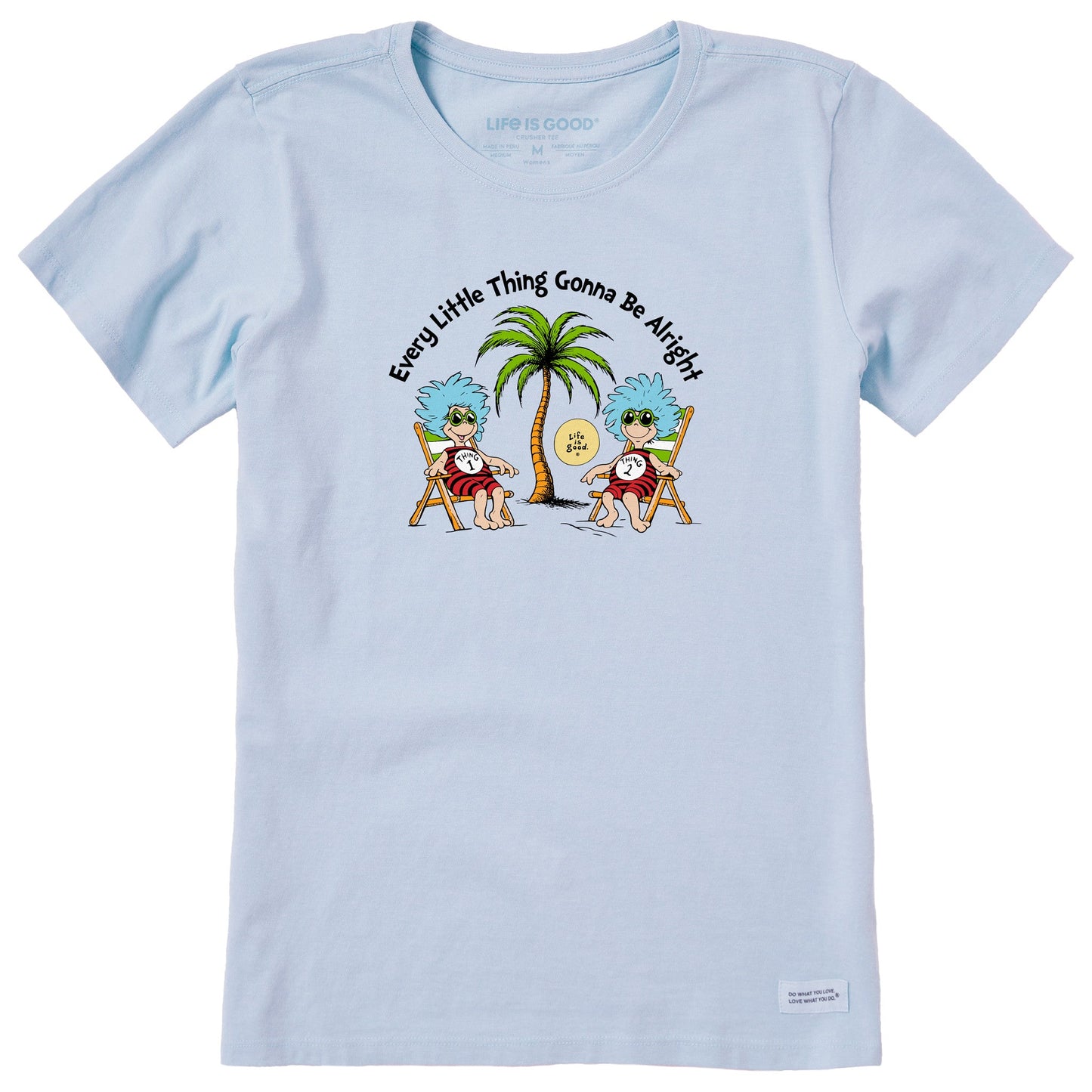 Women's Dr. Seuss Every Little Thing Short Sleeve Crusher Tee