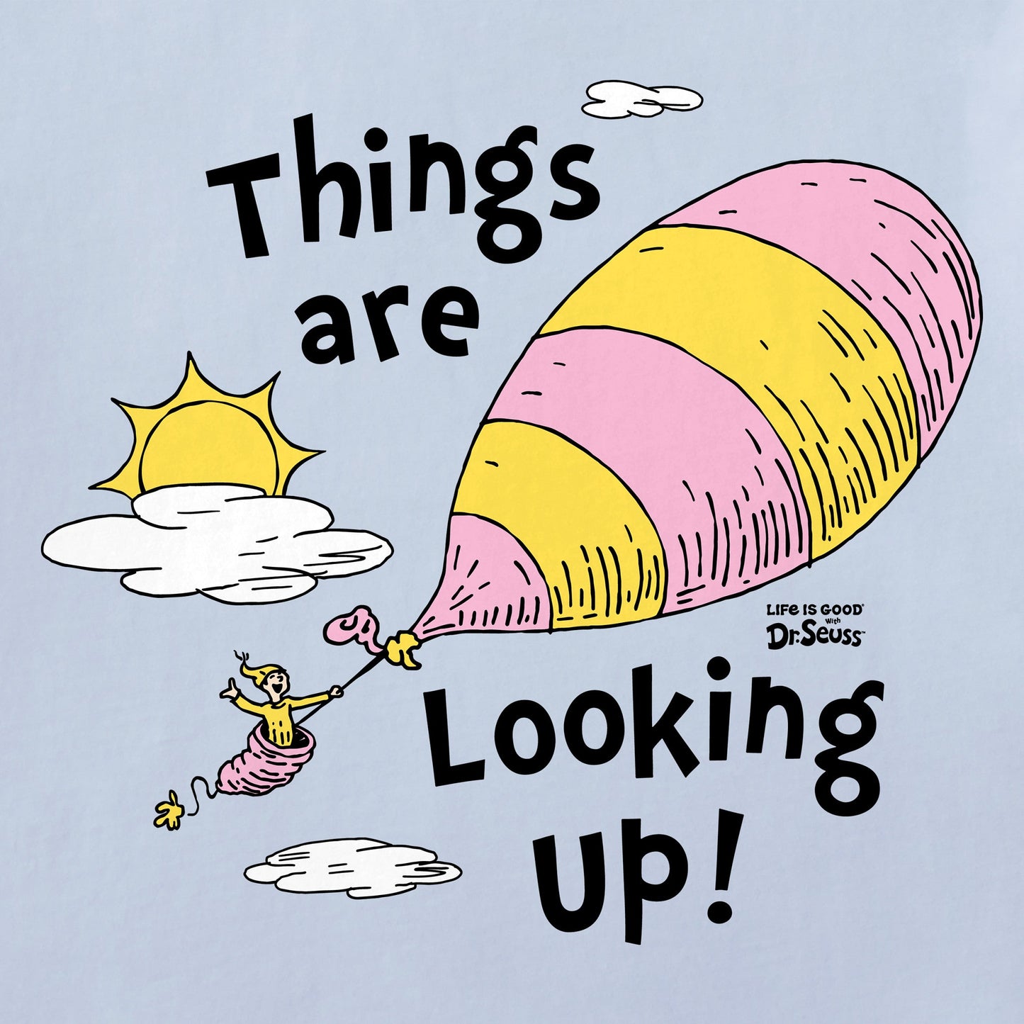 Women's Dr. Seuss Things are Looking Up Short Sleeve Crusher Tee