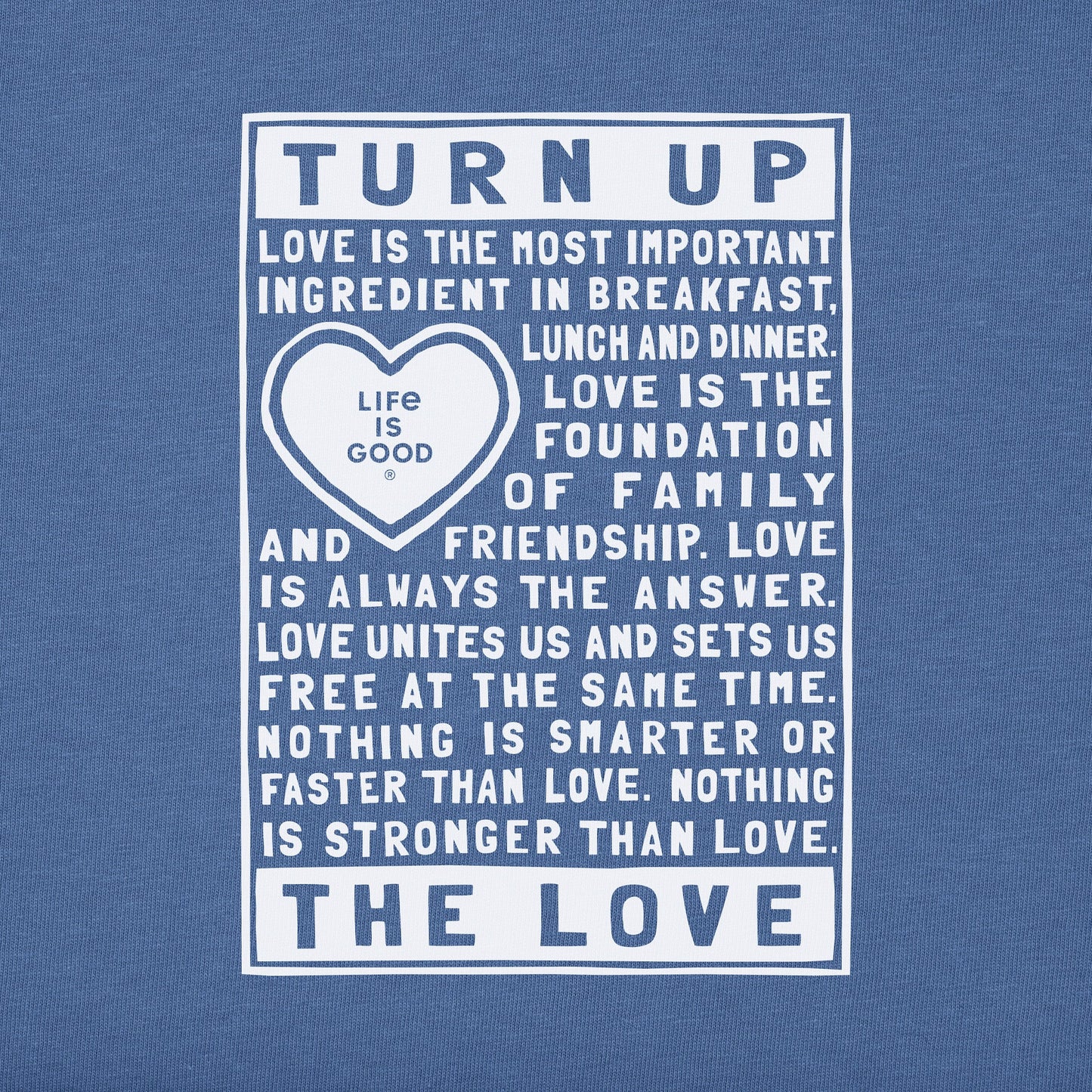 Men's Berts Love Manifesto Short Sleeve Crusher Tee