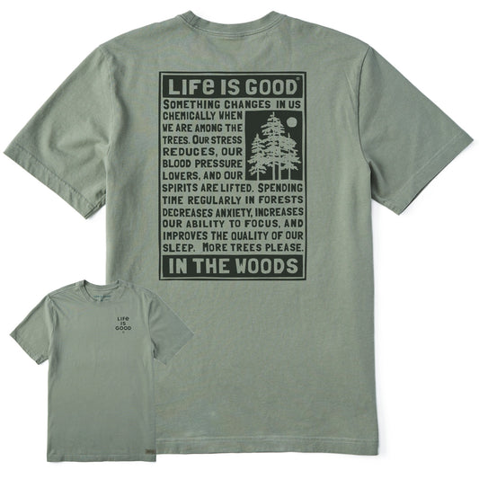 Men's Berts Tree Manifesto Short Sleeve Crusher Tee