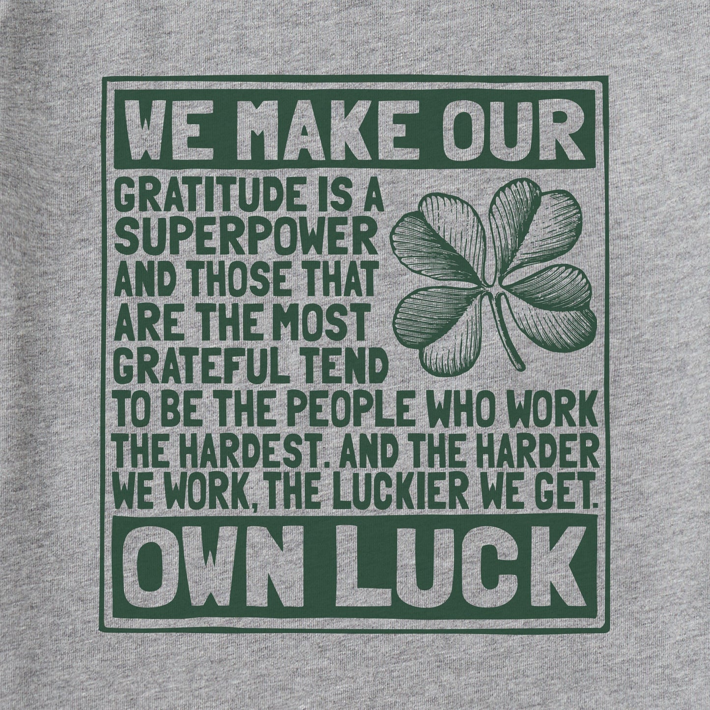 Men's Berts Luck Manifesto Short Sleeve Crusher Tee