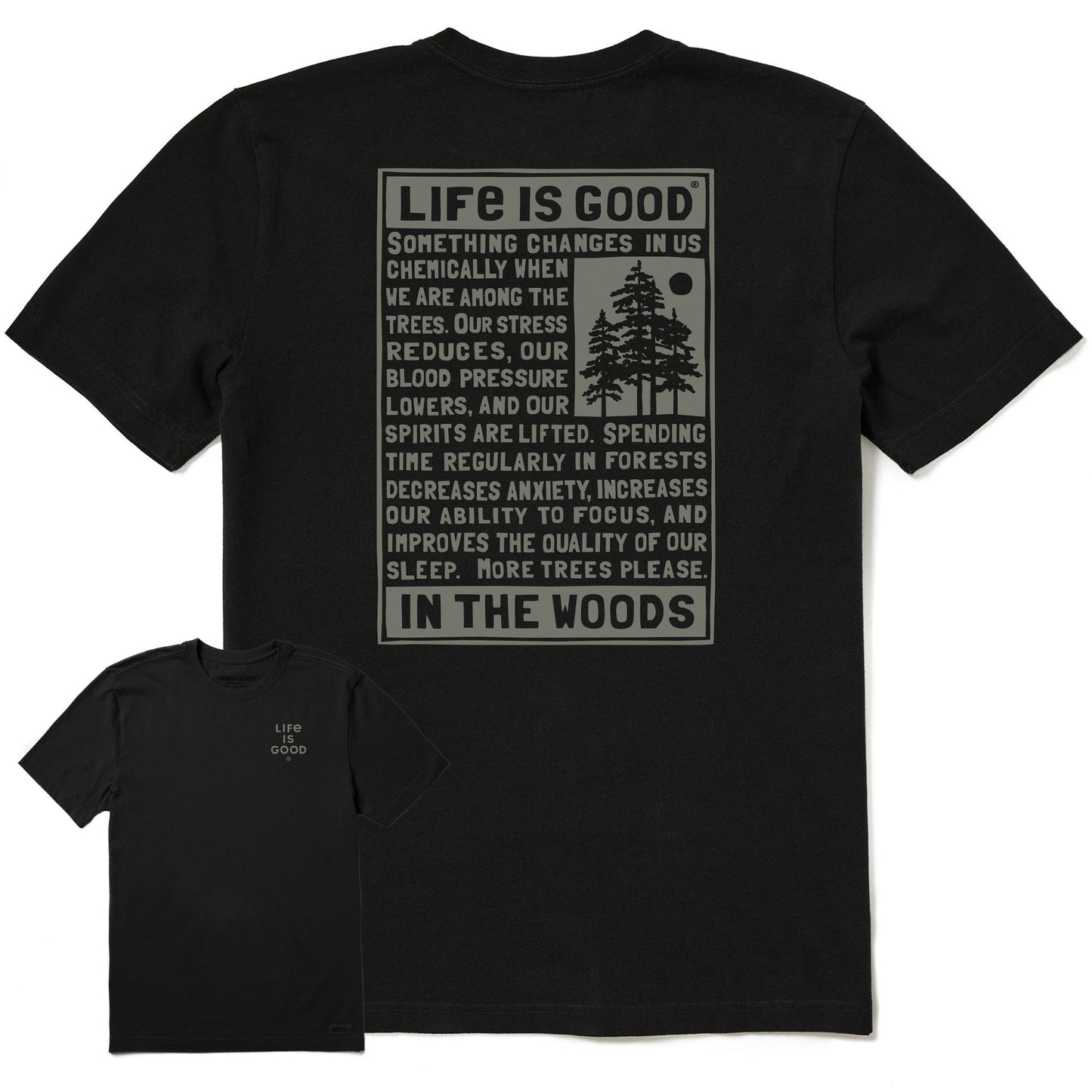 Men's Berts Tree Manifesto Short Sleeve Crusher Tee
