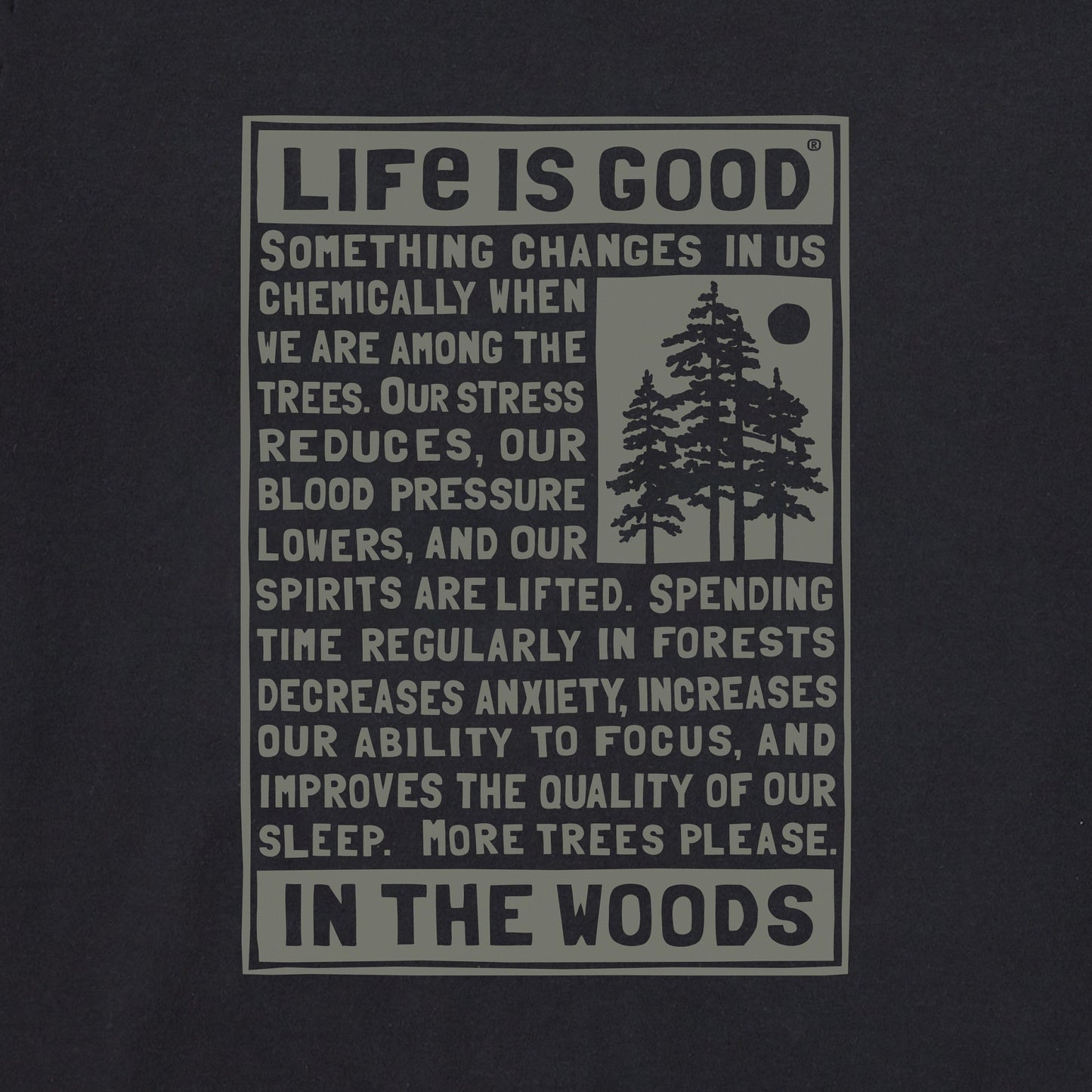 Men's Berts Tree Manifesto Short Sleeve Crusher Tee