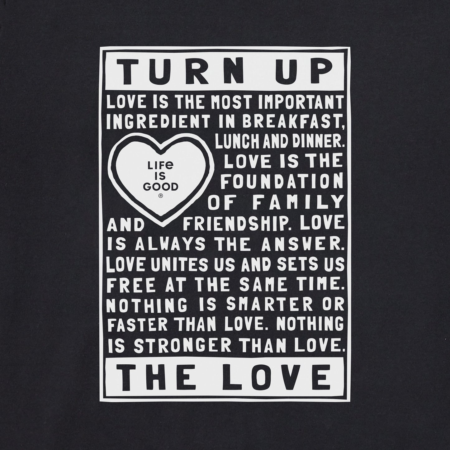 Men's Berts Love Manifesto Short Sleeve Crusher Tee