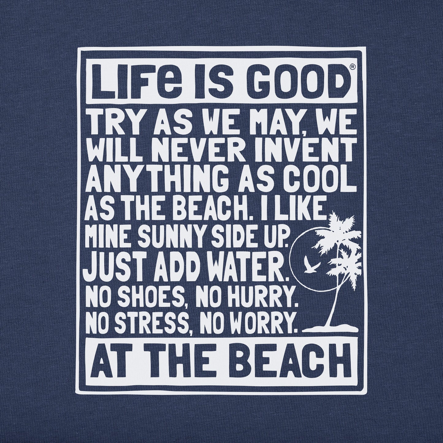 Men's Berts Beach Manifesto Short Sleeve Crusher Tee