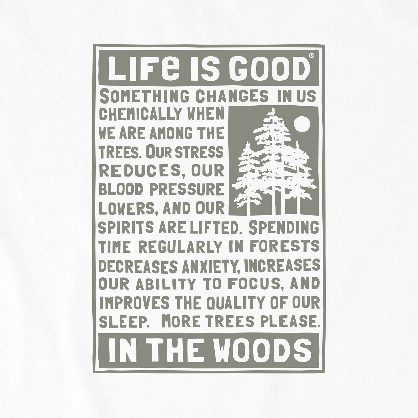 Men's Berts Tree Manifesto Short Sleeve Crusher Tee