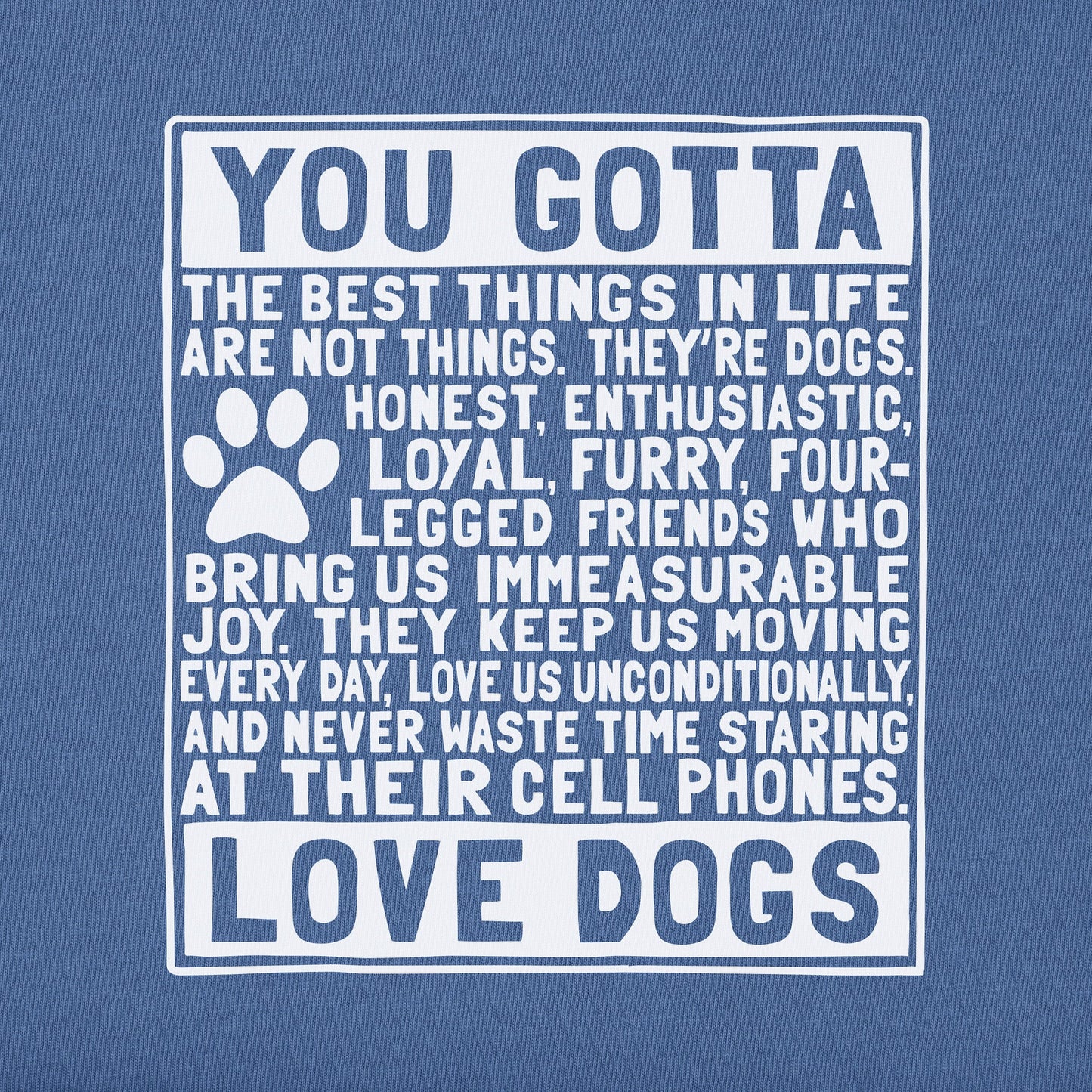 Women's Berts Dog Manifesto Short Sleeve Crusher Tee