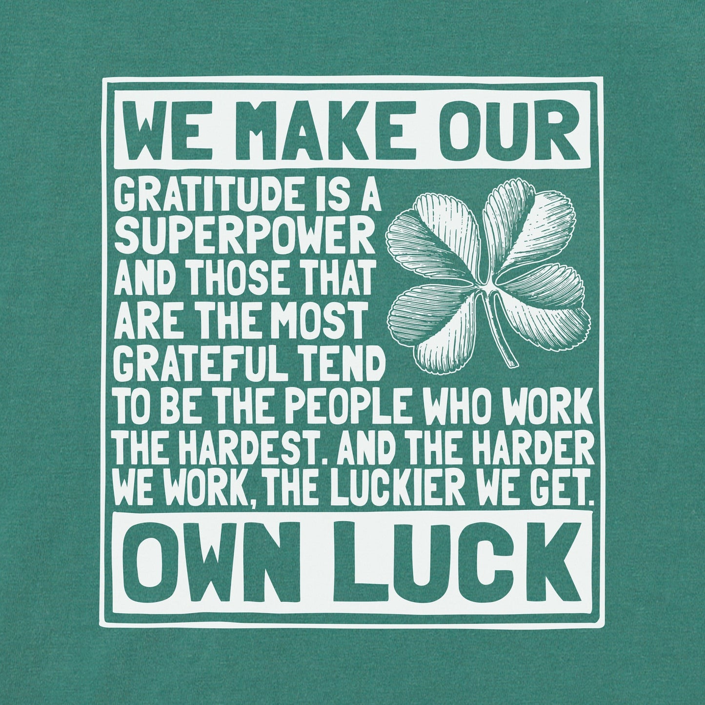 Women's Berts Luck Manifesto Short Sleeve Crusher Tee