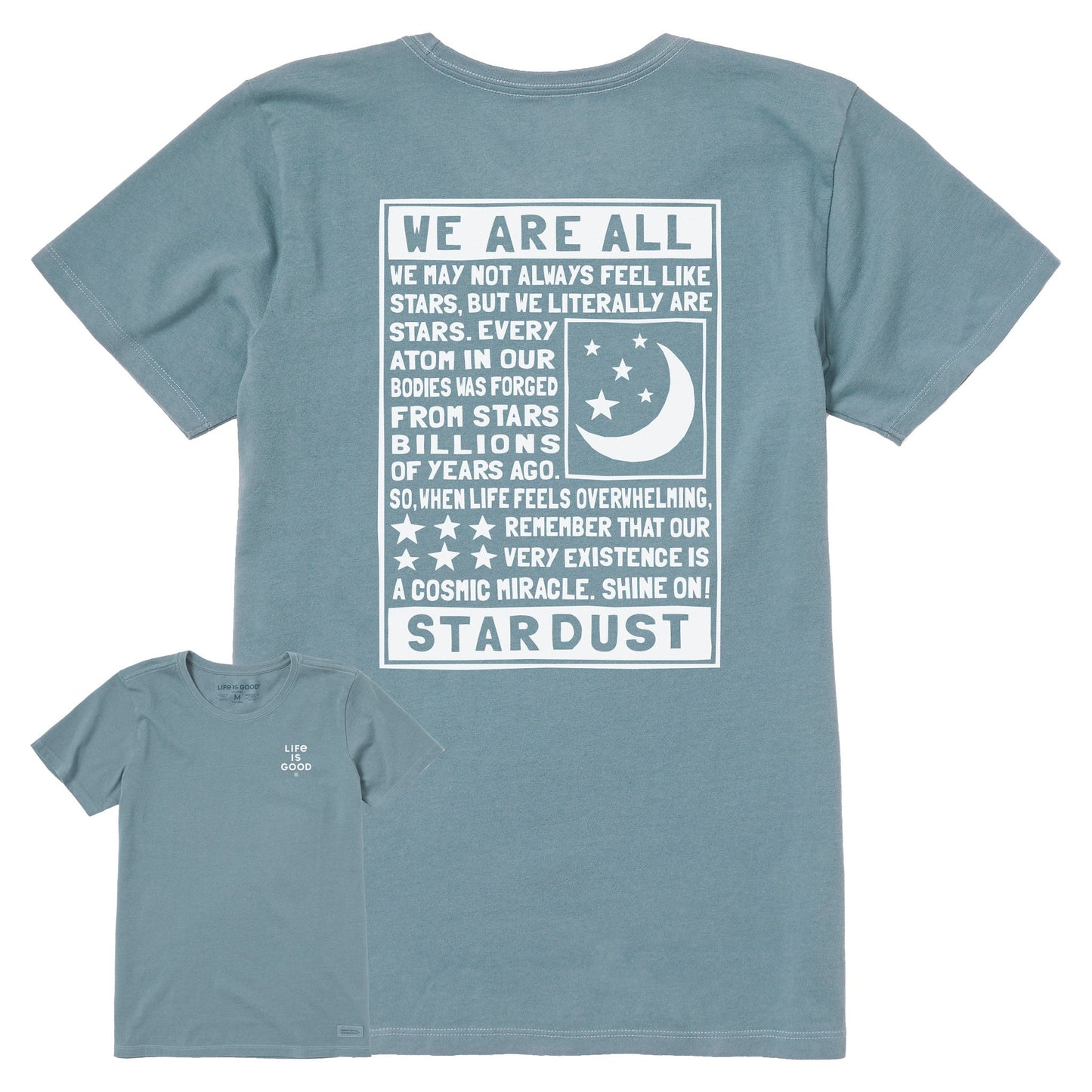 Women's Berts Celestial Manifesto Short Sleeve Crusher Tee