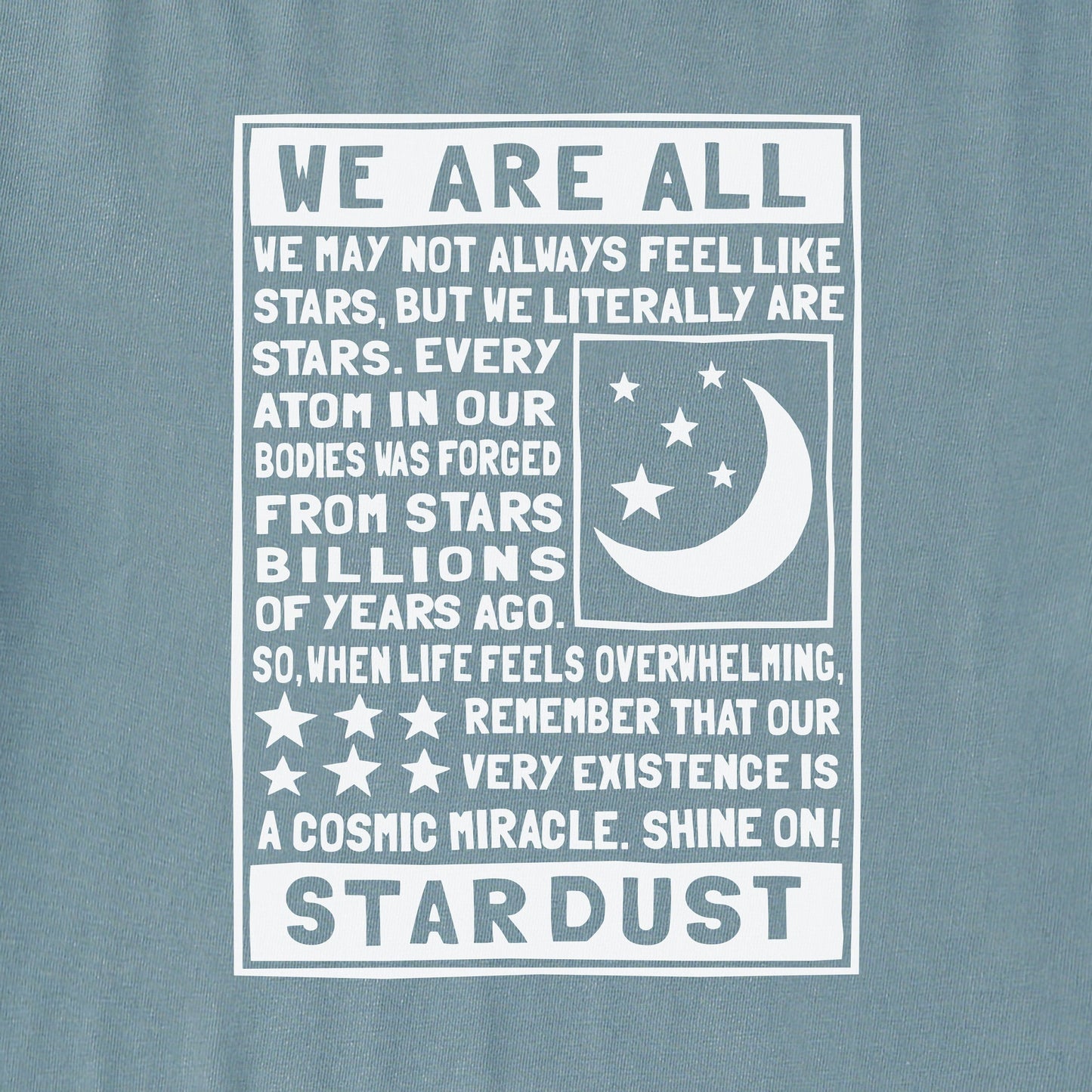 Women's Berts Celestial Manifesto Short Sleeve Crusher Tee