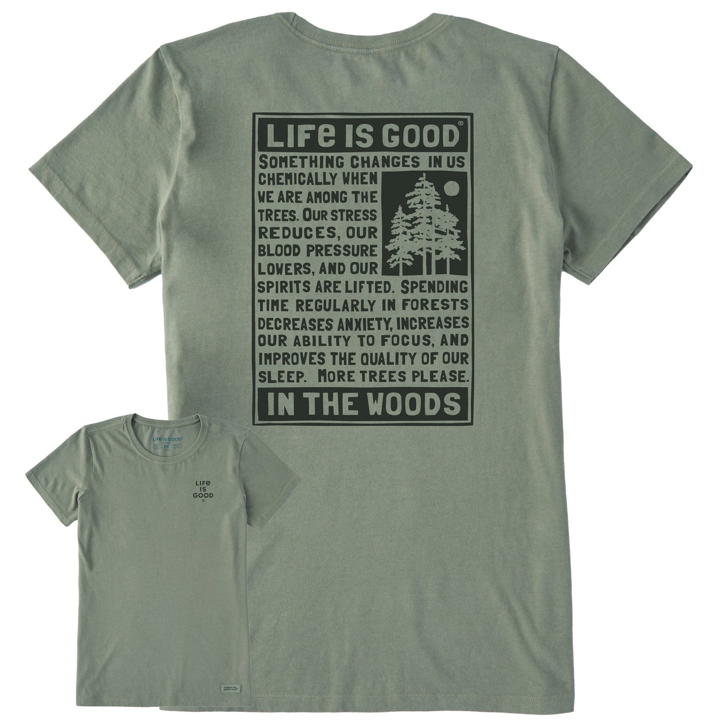 Women's Berts Tree Manifesto Short Sleeve Crusher Tee