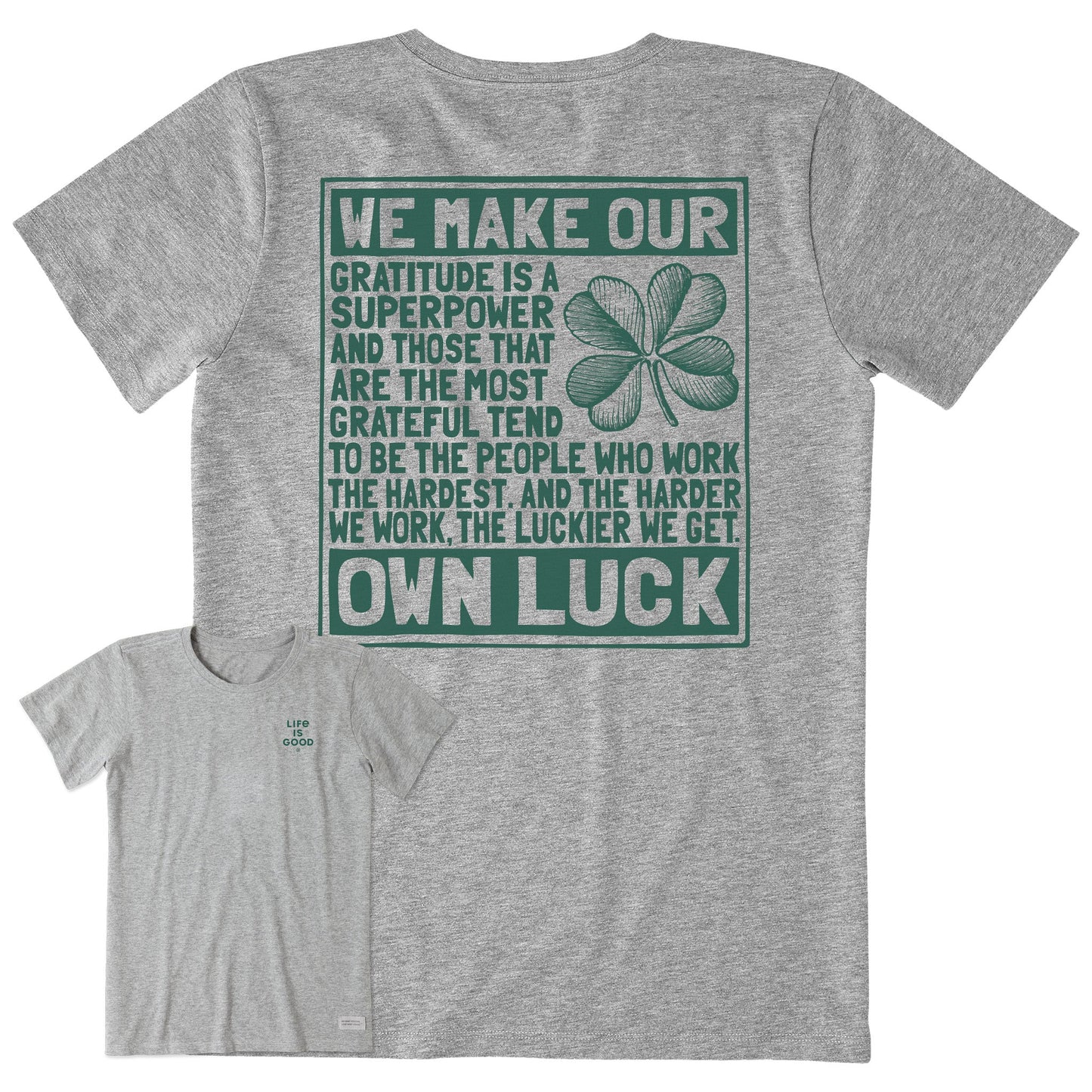 Women's Berts Luck Manifesto Short Sleeve Crusher Tee