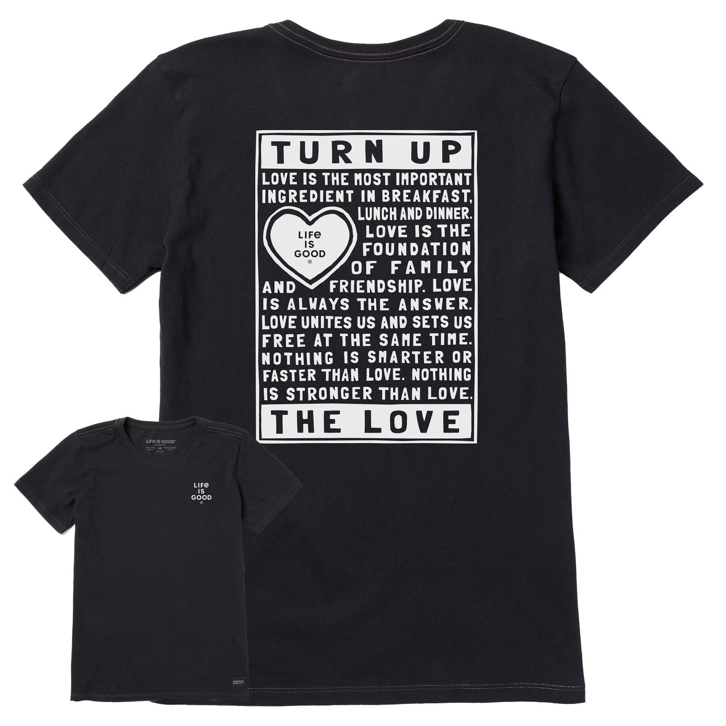 Women's Berts Love Manifesto Short Sleeve Crusher Tee