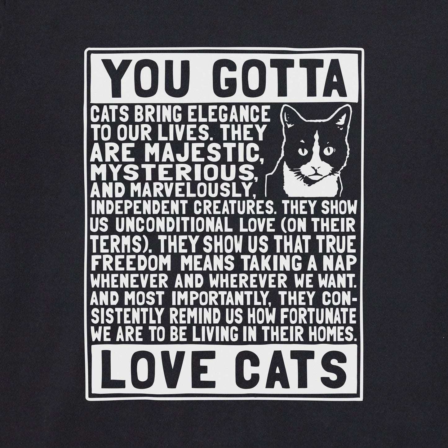 Women's Berts Cat Manifesto Short Sleeve Crusher Tee