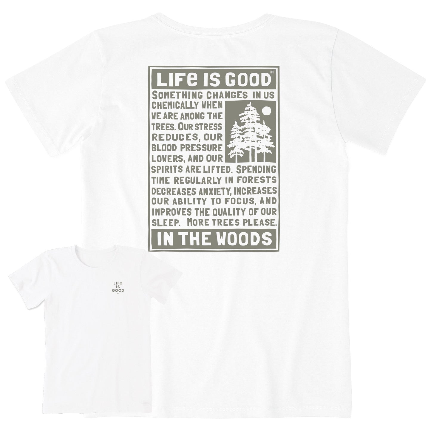 Women's Berts Tree Manifesto Short Sleeve Crusher Tee