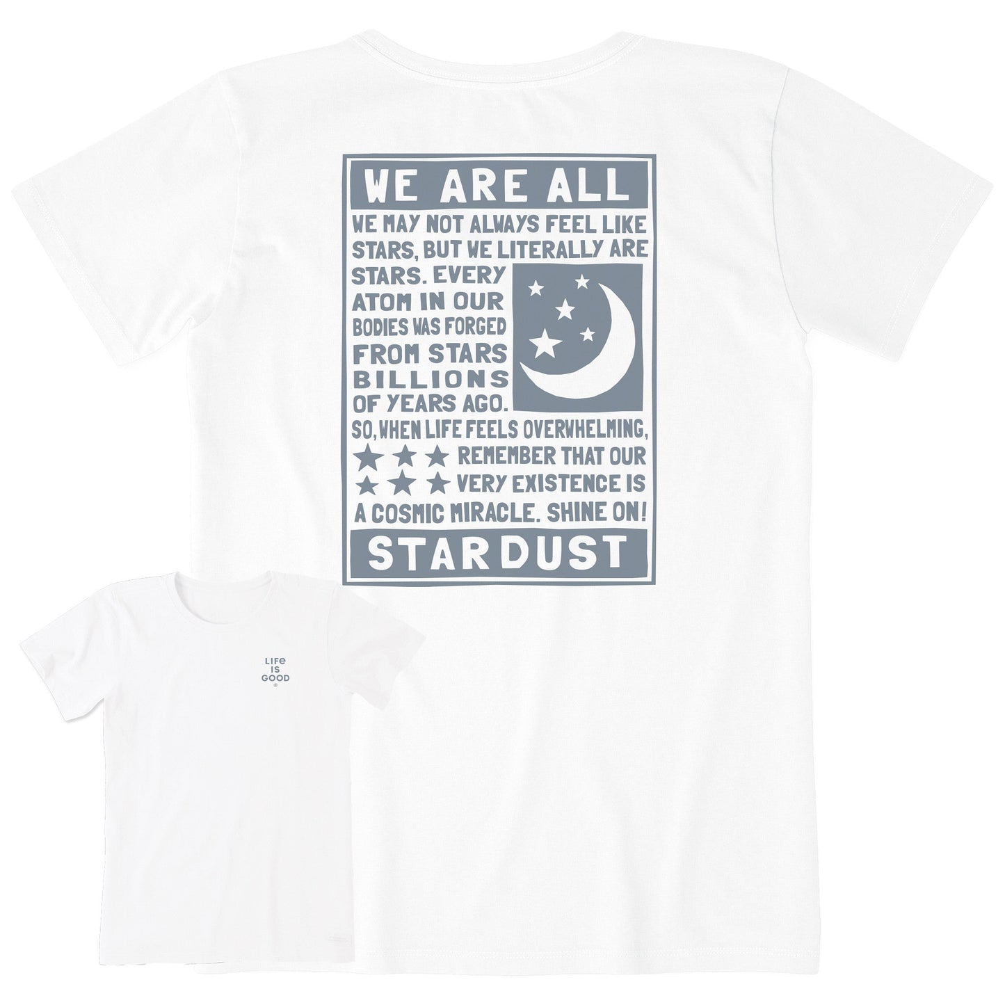 Women's Berts Celestial Manifesto Short Sleeve Crusher Tee