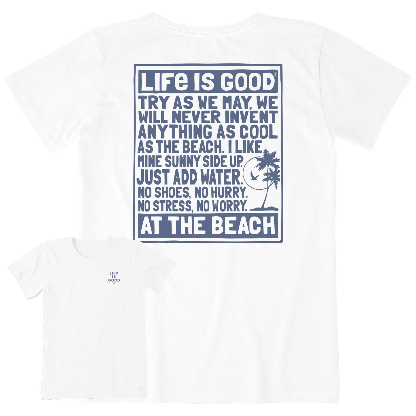 Women's Berts Beach Manifesto Short Sleeve Crusher Tee