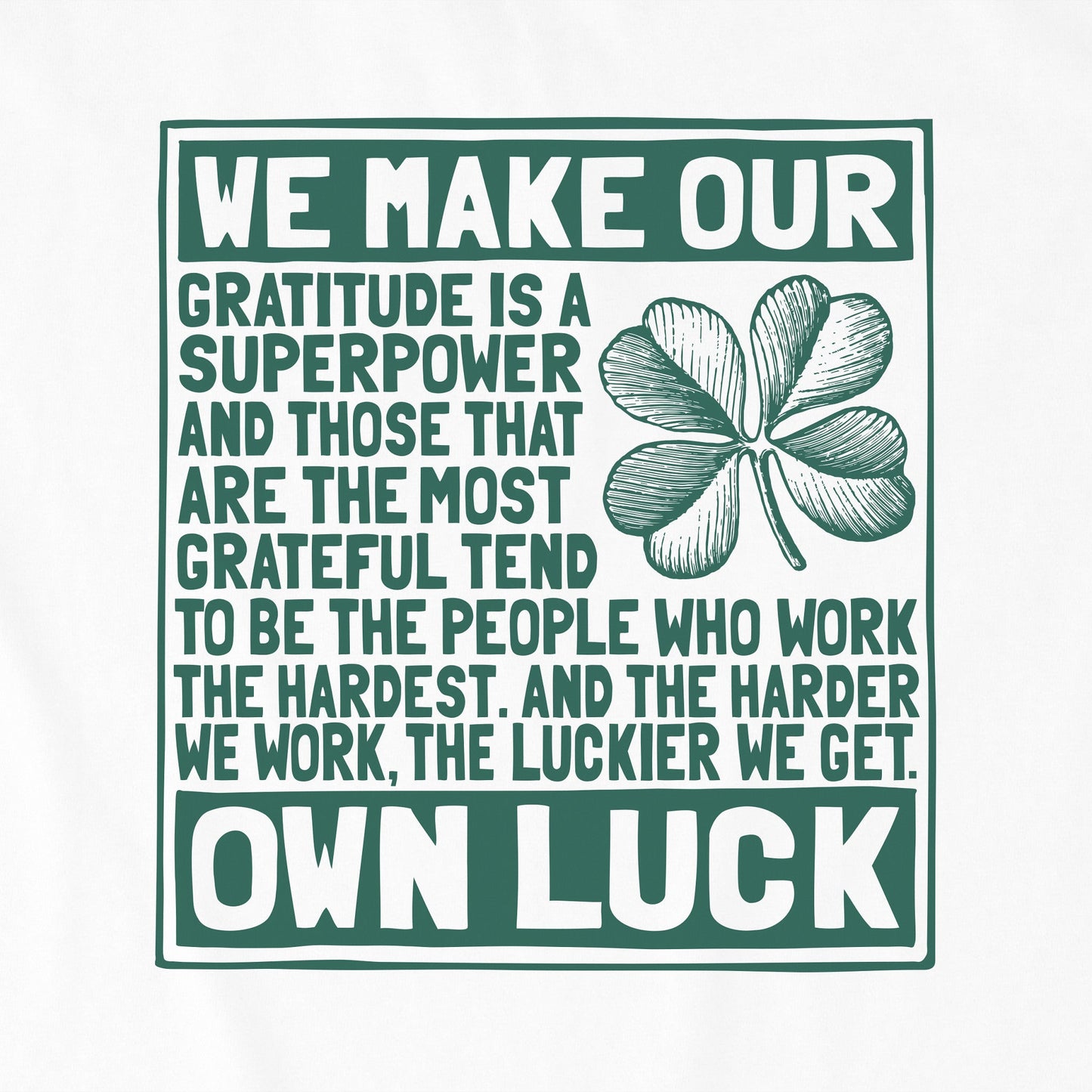 Women's Berts Luck Manifesto Short Sleeve Crusher Tee