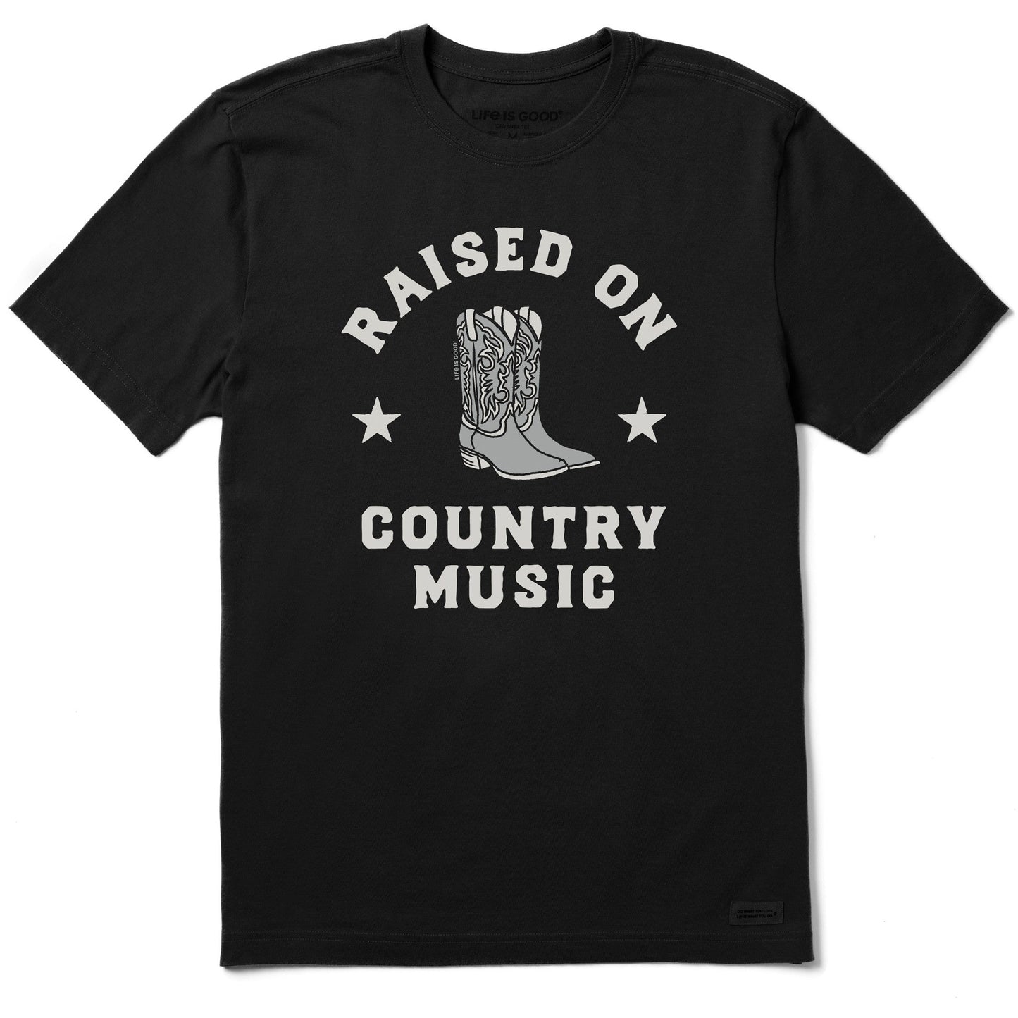Men's Raised on Country Music Short Sleeve Tee
