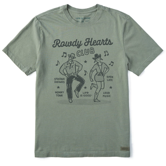 Men's Rowdy Hearts Club Short Sleeve Tee