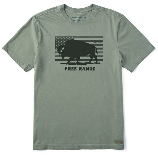 Men's Free Range Buffalo Short Sleeve Tee