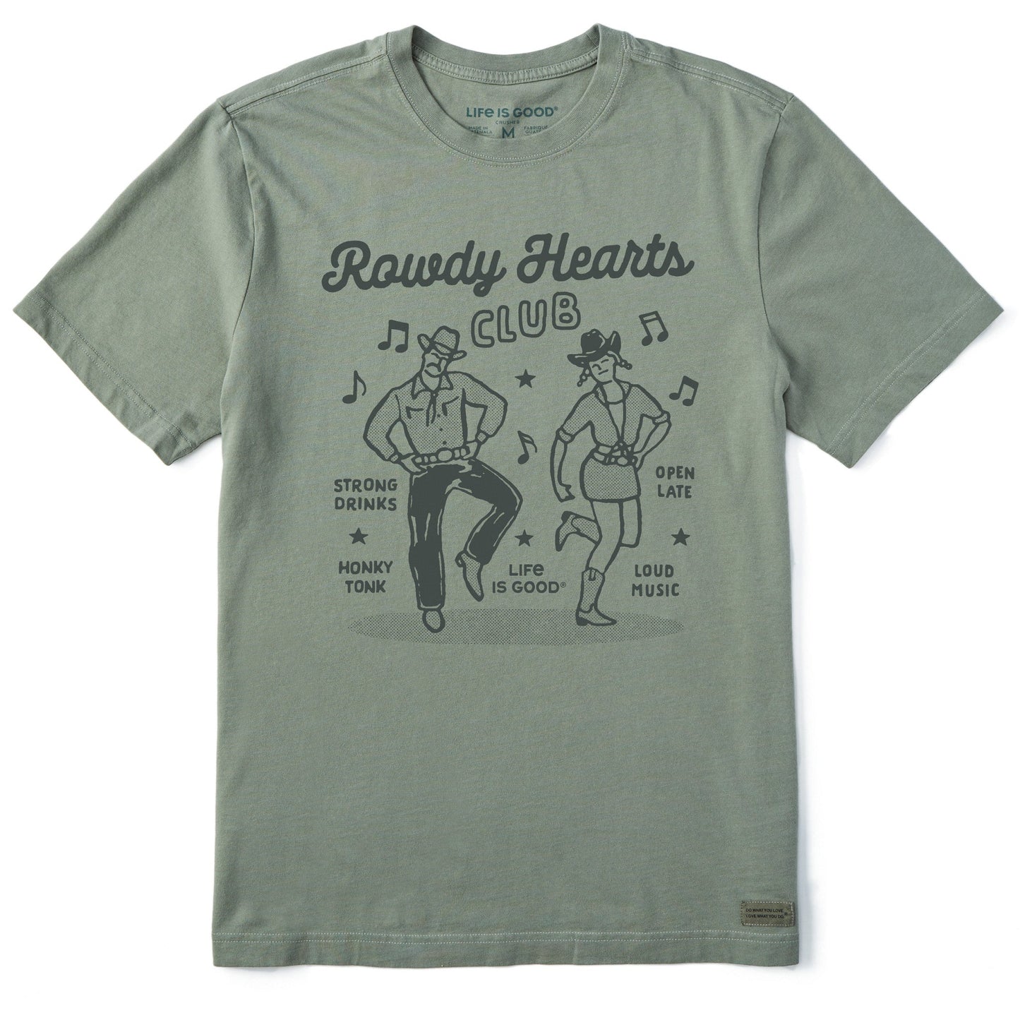 Men's Rowdy Hearts Club Short Sleeve Tee