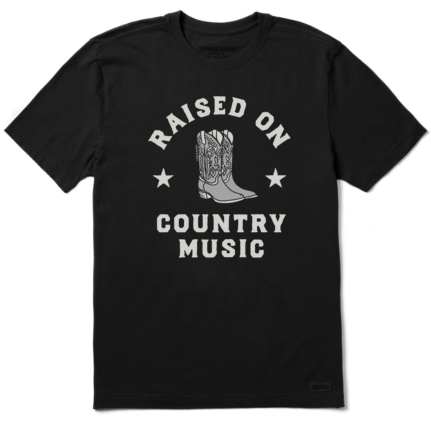 Men's Raised on Country Music Short Sleeve Tee