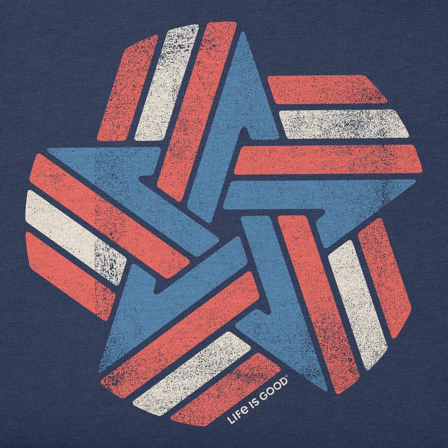 Men's Spangled Star Short Sleeve Tee