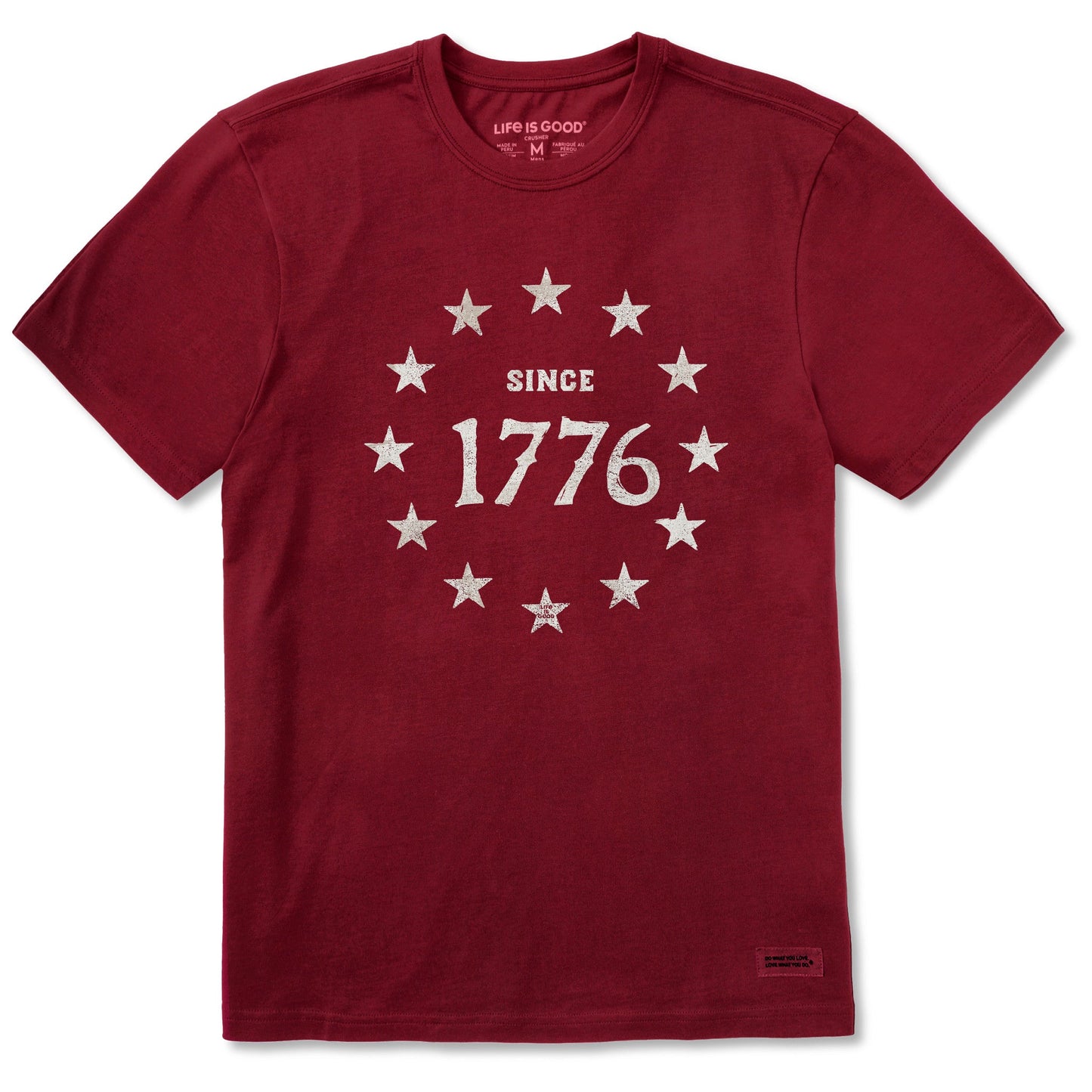 Men's Since 1776 Short Sleeve Crusher Tee