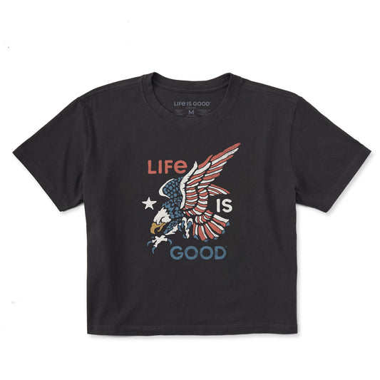 Women's American Eagle Short Sleeve Crusher Boxy Tee