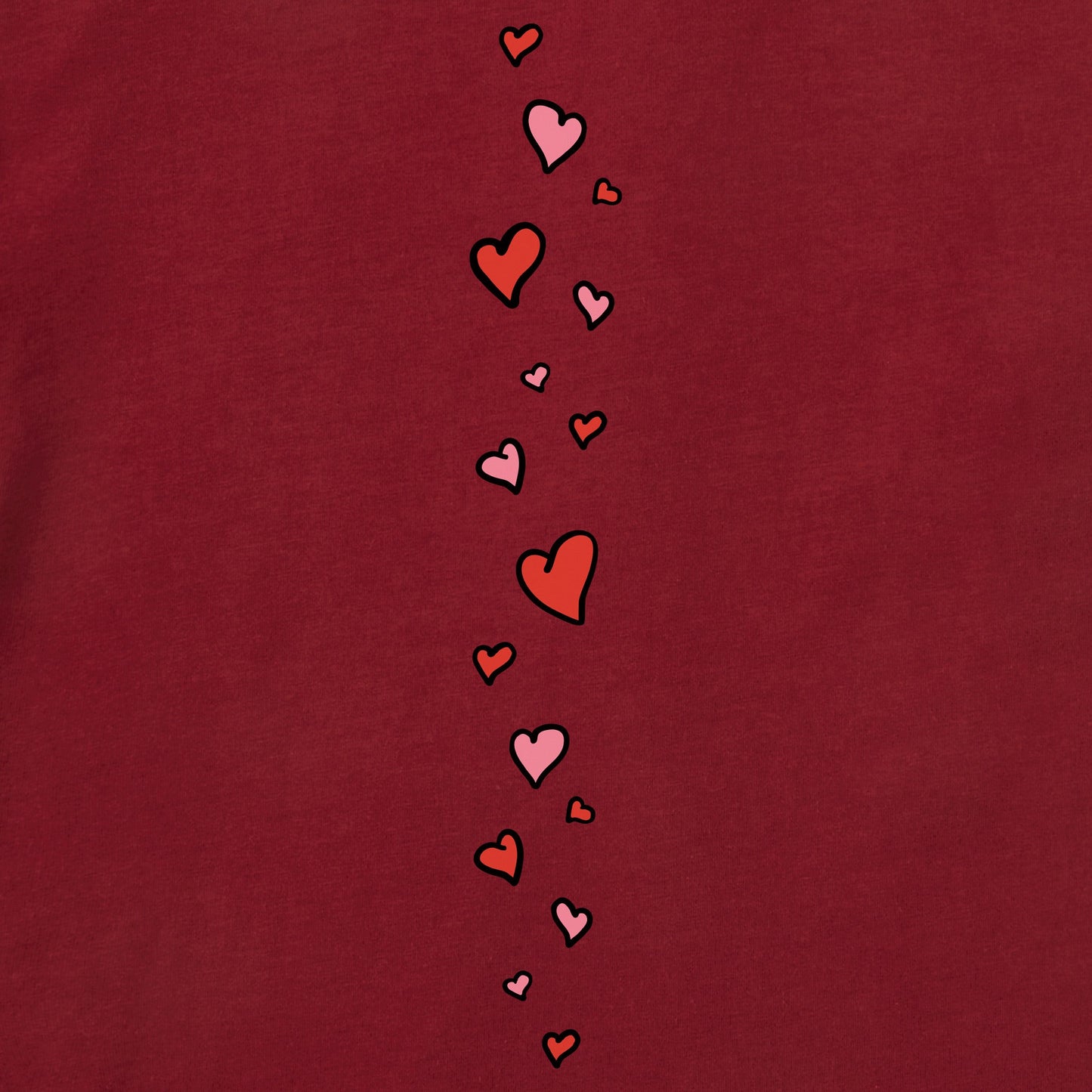 Women's Cindy-Lou Hearts Long Sleeve Crusher Tee