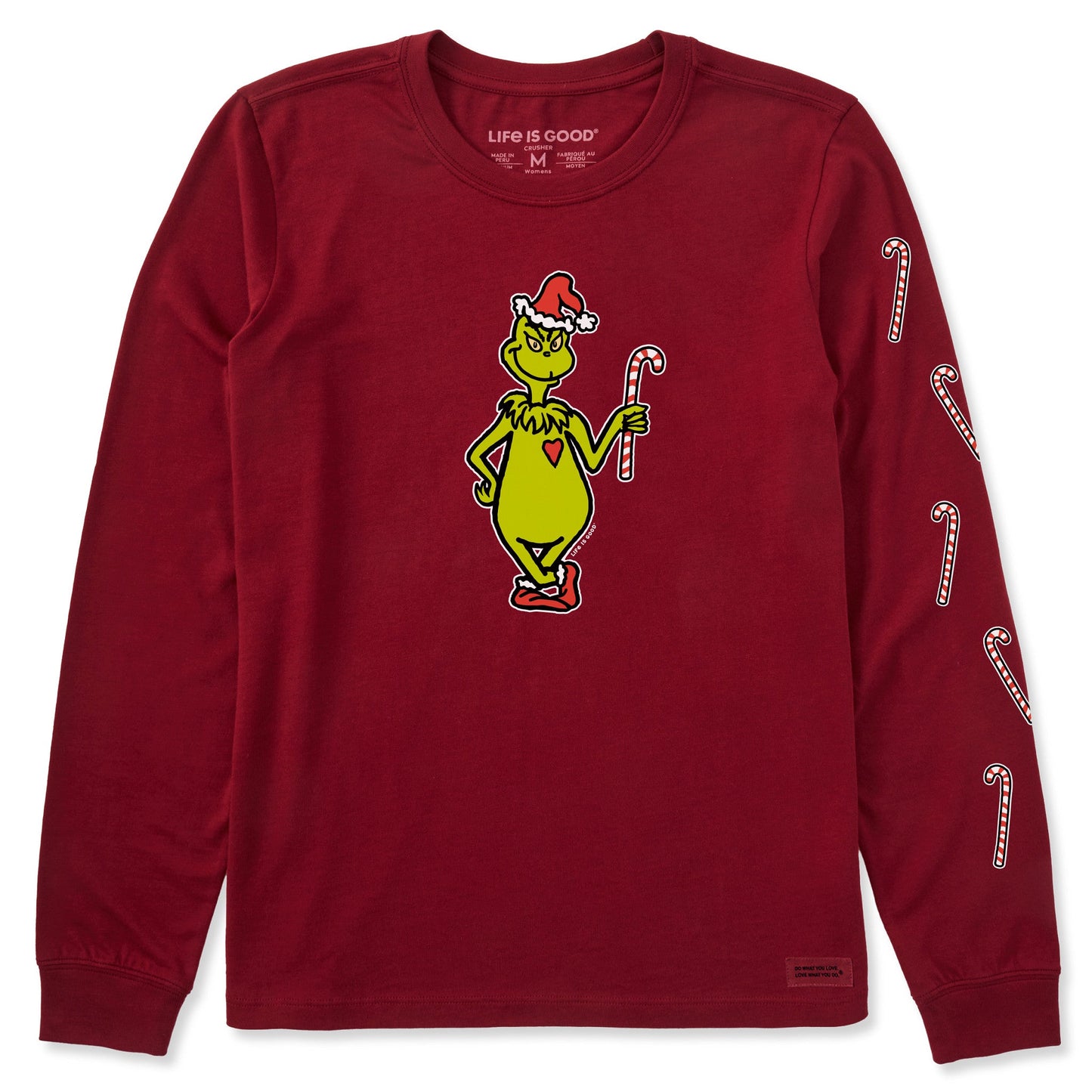 Women's Greetings From Who-Ville Long Sleeve Crusher Tee