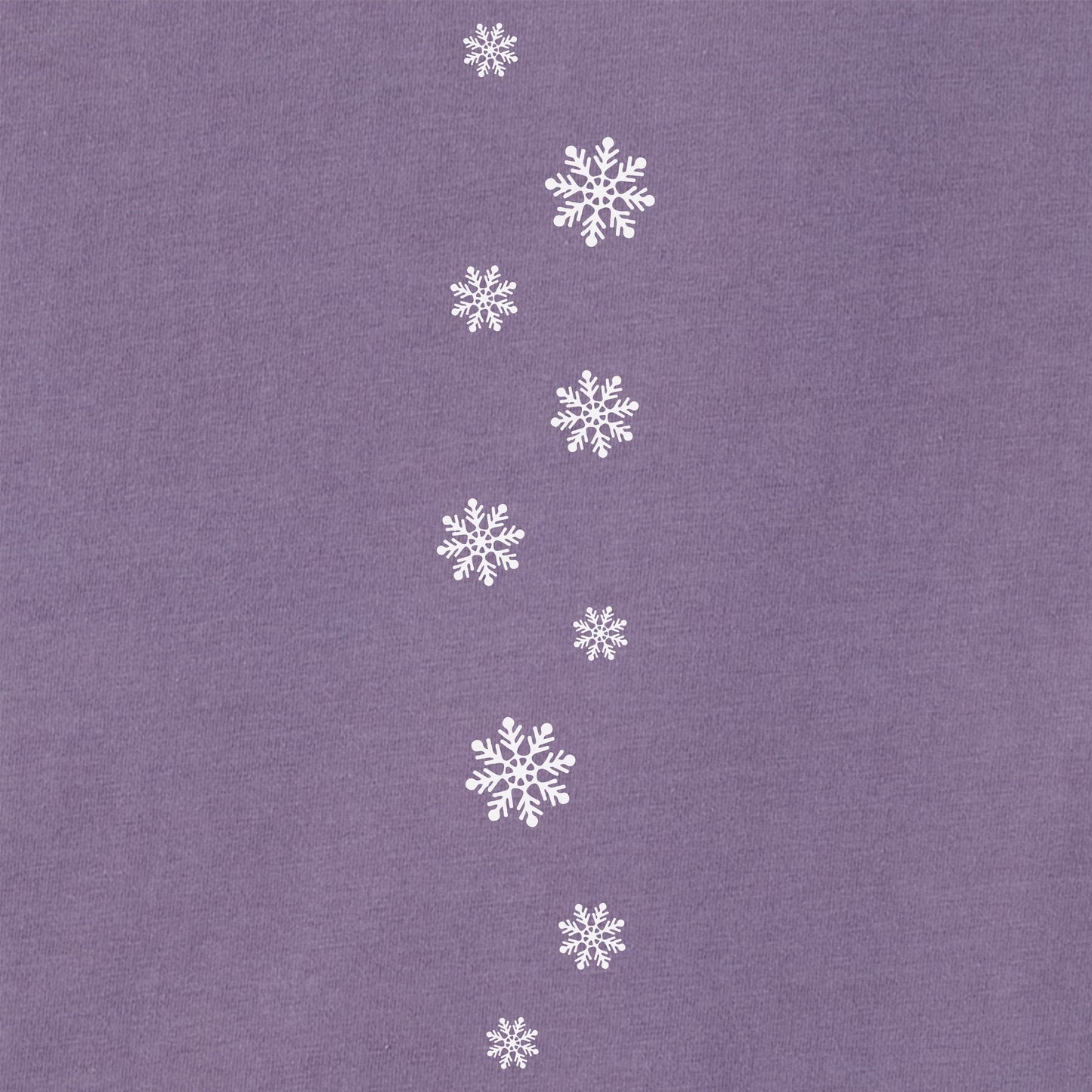 Women's Grinch Peace Love Joy Snow Long Sleeve Crusher Tee