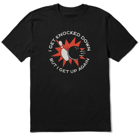 Men's I Get Knocked Down Short Sleeve Tee