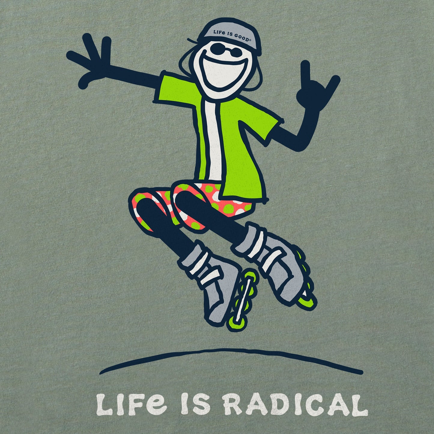Men's Life is Radical Short Sleeve Tee