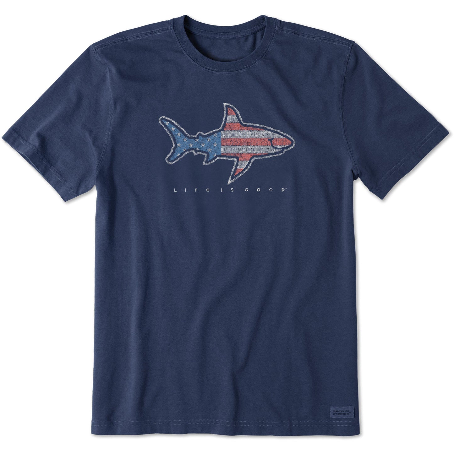 Men's USA Shark Short Sleeve Tee
