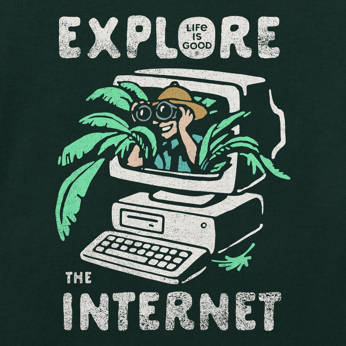 Women's Explore the Internet Short Sleeve Crusher Tee