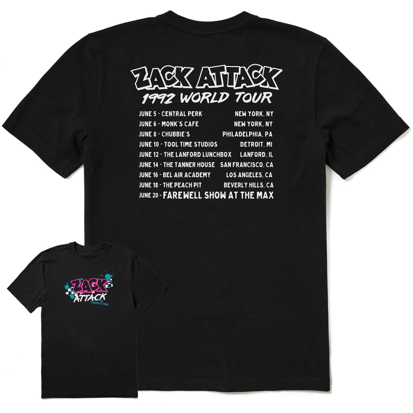 Men's Zack Attack '92 World Tour Short Sleeve Tee