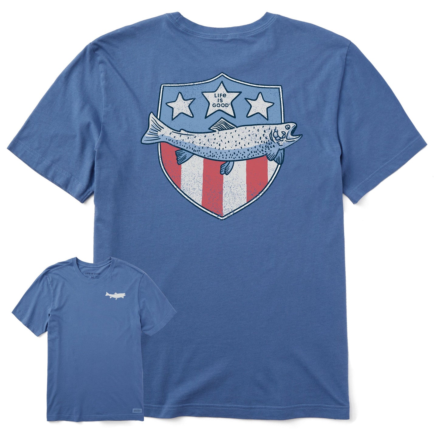 Men's American Fishing Short Sleeve Tee