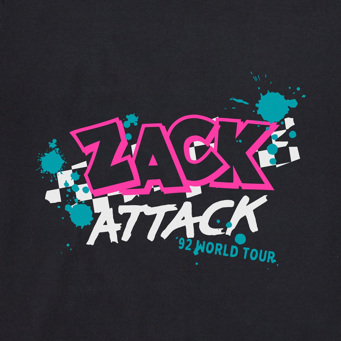 Men's Zack Attack '92 World Tour Short Sleeve Tee